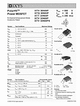 DataSheet IXTH30N600P pdf